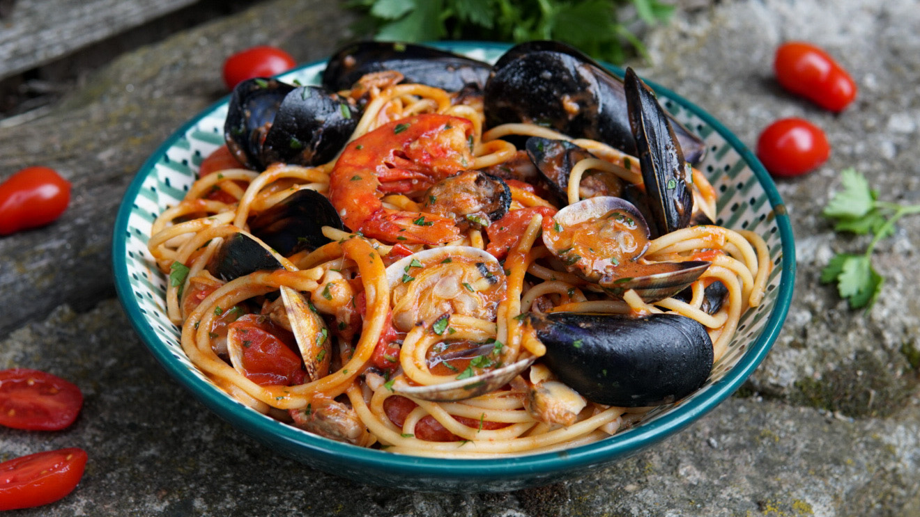 spaghetti allo scoglio